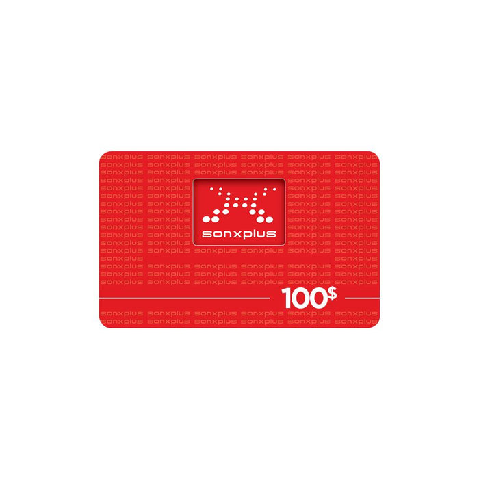 100-Sonxplus gift card 